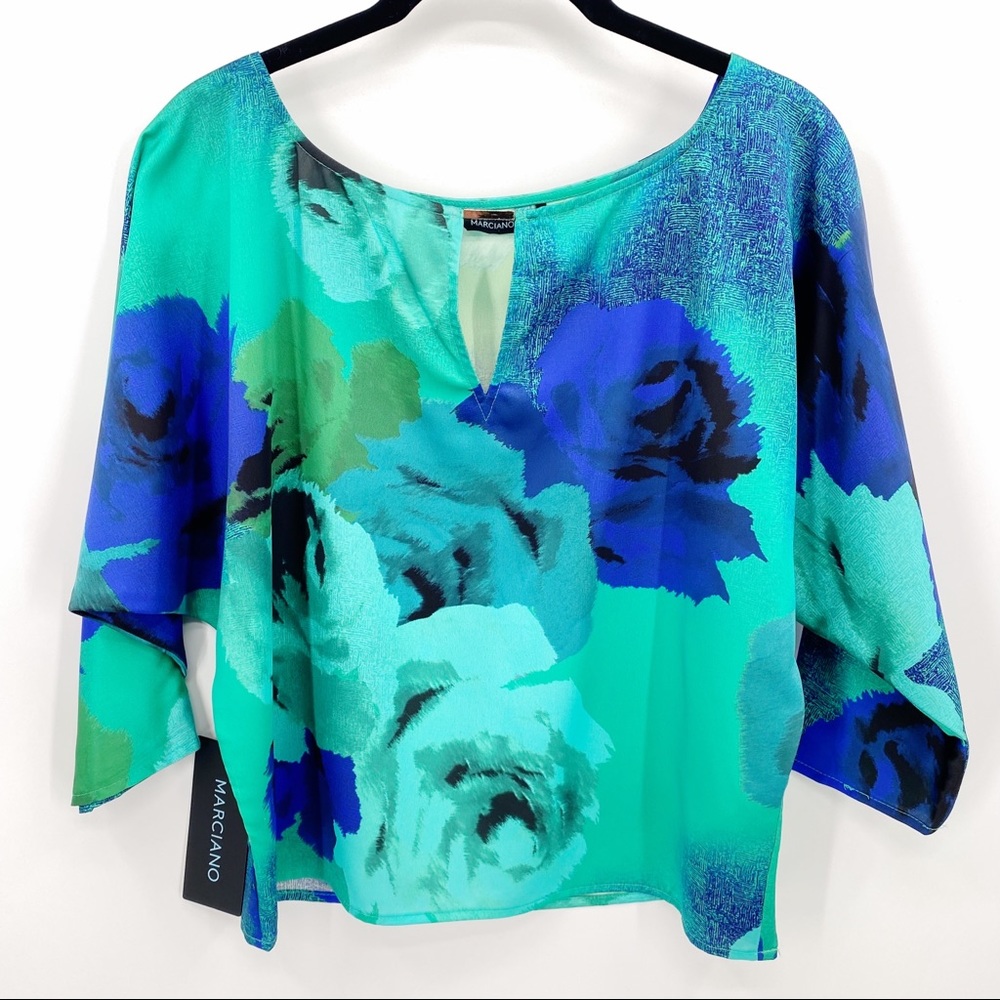 Marciano Flowery Patterned Blouse, XS